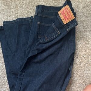 Levi's Men's Deep Indigo Relaxed Jeans